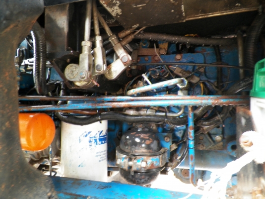 ขายFORD 6640 คานหน้าคาราโร่ 2 เพลา ใบมีดดันหน้า CMT 80\%