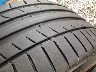 ขายยาง235/35/19 ปี 0911 Continental 1 คู่ ขายยาง235/35/19 ปี 0911 Continental 1 คู่