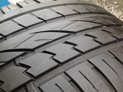 ขายยาง285/45/19 ปี 0210 Continental CONTACT SSR   1   ชุด