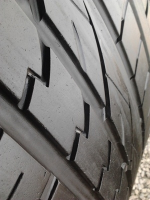 ขายยาง285/45/19 ปี 0210 Continental CONTACT SSR   1   ชุด