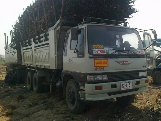 HINO FM 3M - 240 HP M10C รถพ่วงแม่+ลูก แม่กระบะดั๊มพ์ 12 ตันของสามมิตรลอนเฉียงสภาพอย่างสวย ลูก 2 คานดั๊มพ์์กระบะฝาข้างแผ่นเรียบ เครื่องแน่นดีแรงดี หัวเก๋งสีบางเดิมภายในสวยครบ แอร์เย็น พวงมาลัยเพาเวอร์ เบรคทริ๊ปฟี้ ช่วงล่างคัชซีสวยเดิม ยางสภาพดีทั้งแม่ทั้ง