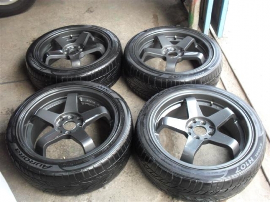 ขายล้อ nismo17 4/100, 114 แถมยาง 6500