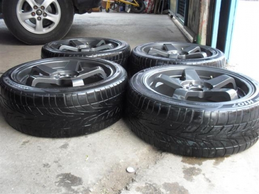 ขายล้อ nismo17 4/100, 114 แถมยาง 6500