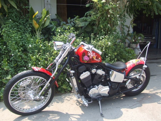 ช๊อปเปอร์ STEED 400 สปริงเกอร์ ปี98 แท้ โอสคูล CUSTOM BIKE !! <<สรรพสามิต>>