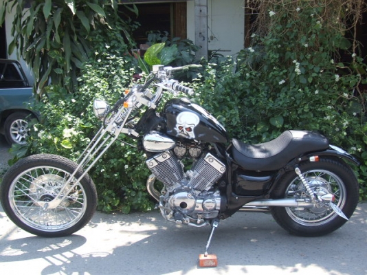 ขาย VIRAGO 400 ประกอบใหม่ เก็บงานแล้ว แต่งนอก โอสคูล สปริงเกอร์