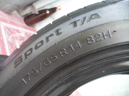 ยาง175/65/14"(2เส้น =   800บ.)BFgoodrichSport T/A