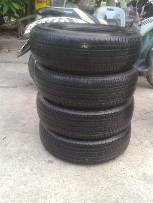 175/65/15"(4เส้น =1,500บ.)BRIDGSTONE.(ดอกยางสวย)