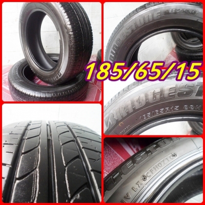 185/65/15"(2เส้น =1,200บ.)BRIDGSTONE.B250.ปี10