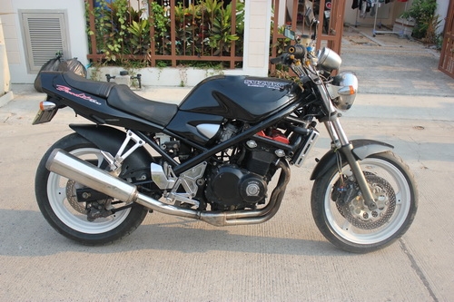 ---------ขาย BANDIT VC 400 ฝาแดง ปี96 ทะเบียนแท้ โอนขนส่ง พร้อมโอน ท่อแต่ง