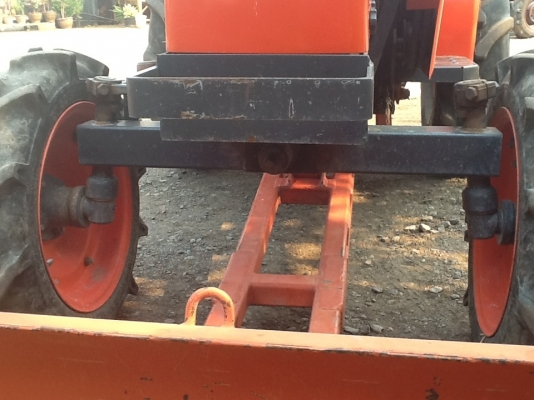 คูโบต้า KRT140 พลัส ใบมีดดันหน้าตราช้าง ผาน 3 ช้าง ทำงาน 391 ชั่วโมง