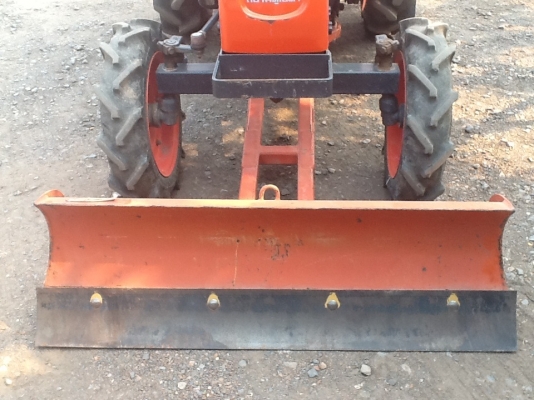 คูโบต้า KRT140 พลัส ใบมีดดันหน้าตราช้าง ผาน 3 ช้าง ทำงาน 391 ชั่วโมง