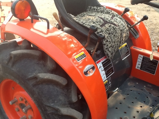 คูโบต้า KRT140 พลัส ใบมีดดันหน้าตราช้าง ผาน 3 ช้าง ทำงาน 391 ชั่วโมง