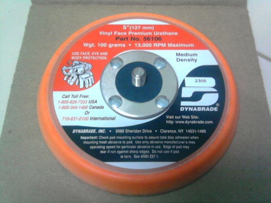 จานลองขัด 5 นิ้ว