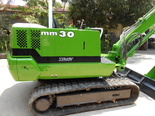 ขาย รถขุด MITSUBISHI MM30  เก่านอกแท้ปรับสภาพแล้วพร้อมใช้