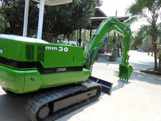 ขาย รถขุด MITSUBISHI MM30  เก่านอกแท้ปรับสภาพแล้วพร้อมใช้