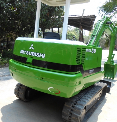 ขาย รถขุด MITSUBISHI MM30  เก่านอกแท้ปรับสภาพแล้วพร้อมใช้