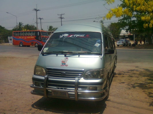 ขายรถตู้หลังคาสูง สภาพดี ติดต่อ ยอด 081-6978264 ขาย130000