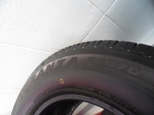 215/60/16"(4เส้น =1,600บ.)BRIDGSTONE(2309).ER370.(ดอกยางสวย)