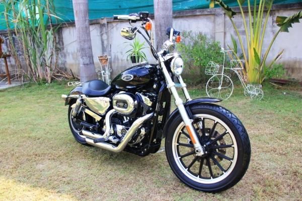 ขาย sporter xl 1200 ปี09 ทะเบียนแท้ พร้อมโอน ท่อ Vance &amp; Hines