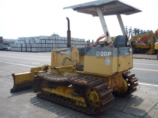 รถดันโคมัสสุD20P-7E รถเก่าญีปุ่นสภาพดี