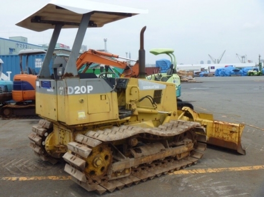 รถดันโคมัสสุD20P-7E รถเก่าญีปุ่นสภาพดี