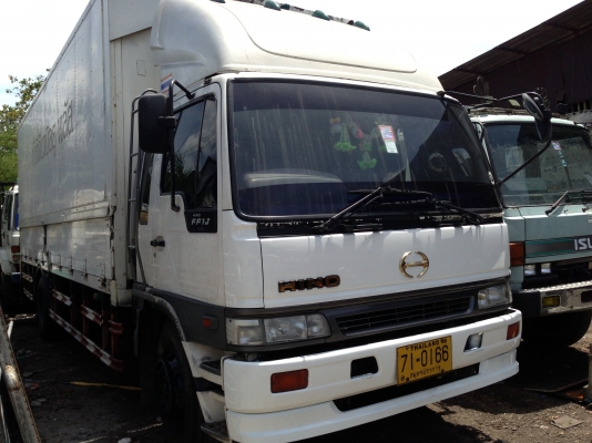 ขาย 6 ล้อ ฮีโน่ รุ่น FF 1J สมอทอง ตู้เปิดปีก ยาว 7.50 เมตร