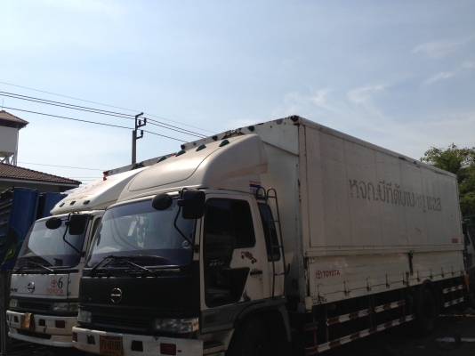 ขาย 6 ล้อ ฮีโน่ รุ่น FF 1J สมอทอง ตู้เปิดปีก ยาว 7.50 เมตร