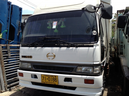 ขาย 6 ล้อ ฮีโน่ รุ่น FF 1J สมอทอง ตู้เปิดปีก ยาว 7.50 เมตร