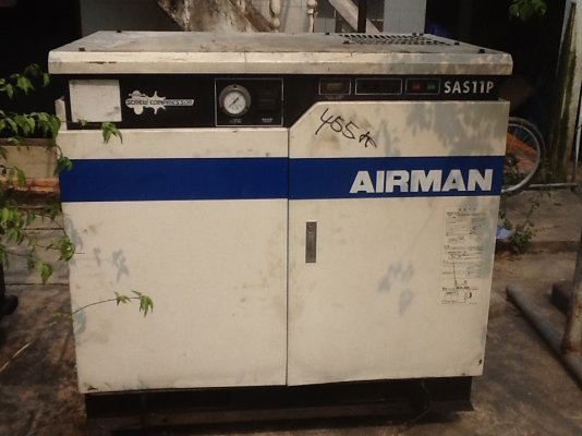 ปั๊มลมสกรูAIRMAN SAS 11 P   เก่าญี่ปุ่น 0833554933