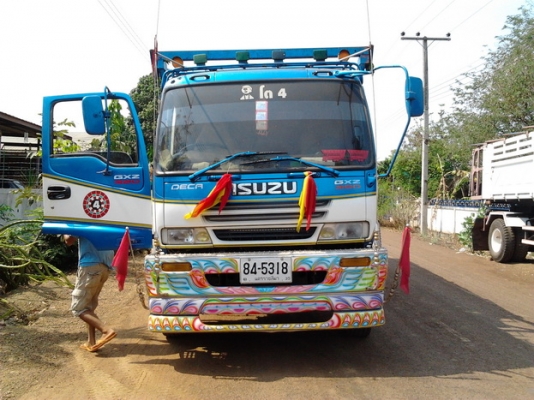 ขาย 10ล้อพ่วงแม่ลูกดั๊ม ISUZU DECA 270 EURO l (ยูโรวัน) แม่ปี46 กระดั๊มมิเนียม ลายสวยจัด พื้นดีไม่ผุ เครื่องเดิม เกียร์เดิม แห้งดี แรงไม่ตก ไม่หลวม ช่วงล่างสวยคัสซีดี ยางสวย10เส้น แอร์ หร้อม ภายในสวย คอนโซลครบ สะอาด หัวบางไม่ผุ ลูก2คานดั๊ม สามมิตรลอนเฉียง