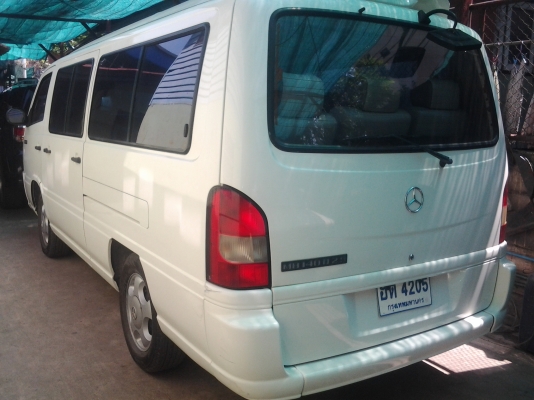 รถตู้เบนซ์ ปี2002 เครื่องดีเซล รถบ้านแท้ๆ รถตู้เบนซ์ ปี2002 เครื่องดีเซล รถบ้านแท้ๆ