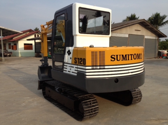 ขายรถขุด SUMITOMO - S120F2 (เท่า PC40) มีหัวเก๋ง ทำสีใหม่ นำเข้า มือสองจากญี่ปุ่นแท้ๆ