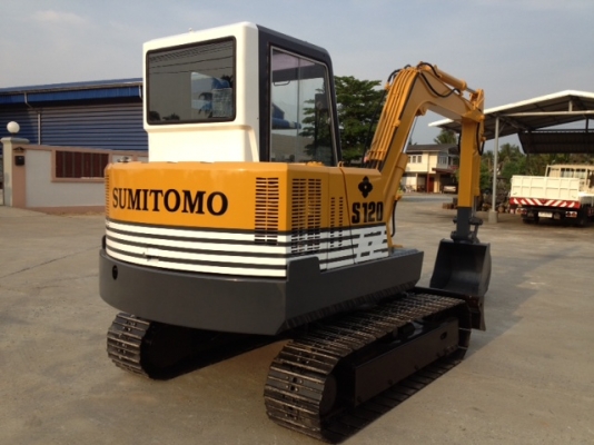 ขายรถขุด SUMITOMO - S120F2 (เท่า PC40) มีหัวเก๋ง ทำสีใหม่ นำเข้า มือสองจากญี่ปุ่นแท้ๆ