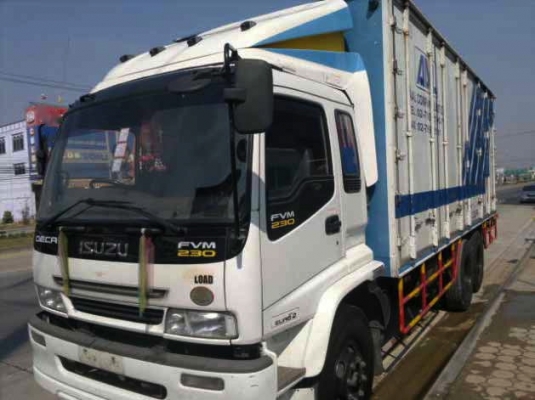รถอิซูซุ 10 ล้อ ตู้แห้ง  FVM  230 แรงม้า ปี 51 ( มีขาย 2 คัน )  สนใจติดต่อ 081 - 6079515