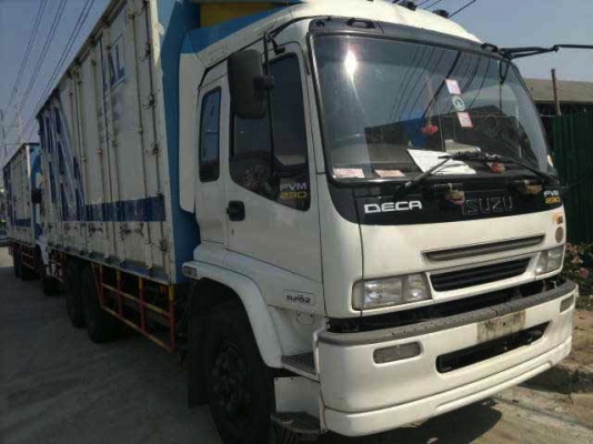 รถอิซูซุ 10 ล้อ ตู้แห้ง  FVM  230 แรงม้า ปี 51 ( มีขาย 2 คัน )  สนใจติดต่อ 081 - 6079515
