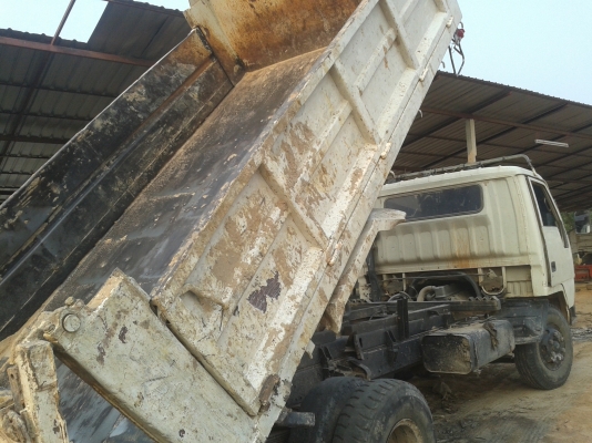 ขาย 6 ล้อดั้ม MITSUBISHI CANTER 115 ปี43 รถห้างแท้ ดั้มสามมิตร F หน้า+หลัง. พร้อมใช้งานสุดๆ พร้อมโอน