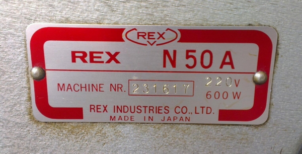 ขายถูกครับ REX N 50A Japan 1/2" นิ้ว - 2" นิ้ว พร้อมใช้งาน สภาพเหมือนใหม่ครับ นครปฐม