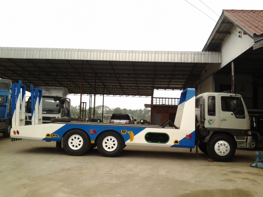 FM 3 H 195 Hp เทรลเลอร์บรรทุกรถเกี่ยวข้าวงามๆใหม่ๆมาแล้ว (ทีมงานรถคุณภาพ)