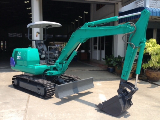 รถขุด-ดัน KOMATSU PC30-7 มาใหม่ สวยมว้ากกกก!!!! มือสองญี่ปุ่นแท้ นำเข้าเอง พร้อมใช้งาน