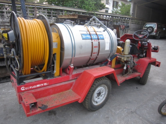 ขายรถพ่นยาฆ่าแมลง MARUYAMA 300 ลิตร ถังอลูมิเนียม มือสองญี่ปุ่น