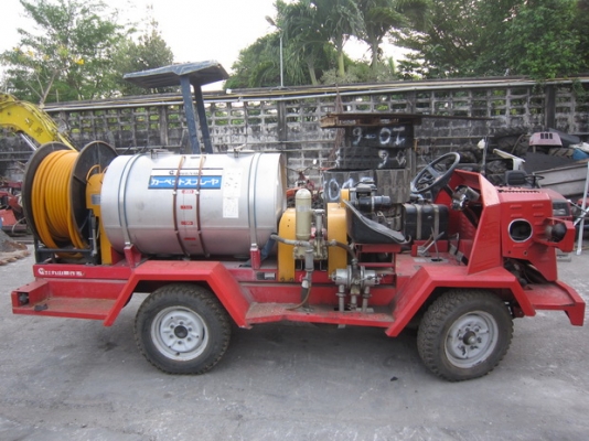 ขายรถพ่นยาฆ่าแมลง MARUYAMA 300 ลิตร ถังอลูมิเนียม มือสองญี่ปุ่น