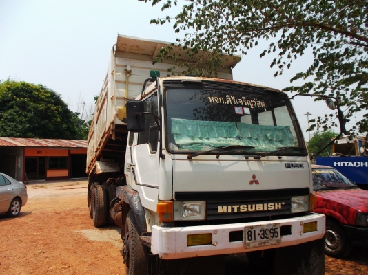 ขายด่วนรถสิบล้อสองเผลาดรั้มหลงTDเครื่อง6D16195แรงม้า