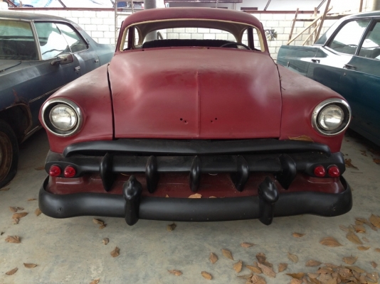 ขายโปรเจ็ค hot rod ยี่ห้อ chevy bel air ปี 1954 หรือแลกรถทุกชนิด