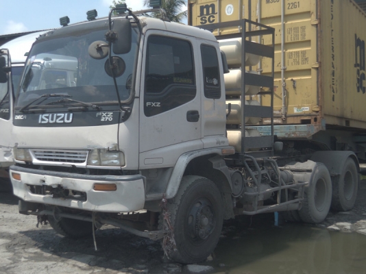 ขายรถหัวลาก ISUZU DEGA URO1 ติดแก็ส 8 ถัง เฉพาะหัวไม่รวมหาง