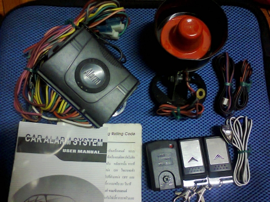 รีโมท กันขโมย  ถอดออกจากรถ  ใช้ได้ปรกติชัวร์  ติดมา  1,600