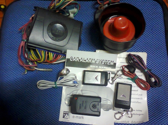 รีโมท กันขโมย  ถอดออกจากรถ  ใช้ได้ปรกติชัวร์  ติดมา  1,600