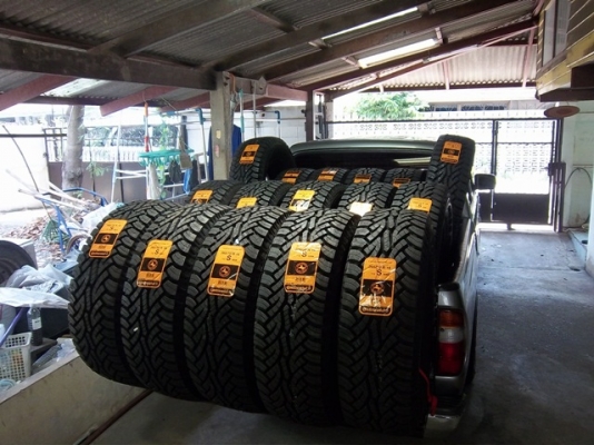 ยางใหม่ปี13 ขนาด 265-70-16 AT ราคาไม่แพง