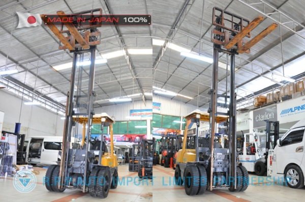 ขายรถโฟล์คลิฟท์มือสอง TCM รุ่น FHD30Z5-34II24 นำเข้าจากประเทศญี่ปุ่น 100\% ไม่เคยใช้งานในไทย