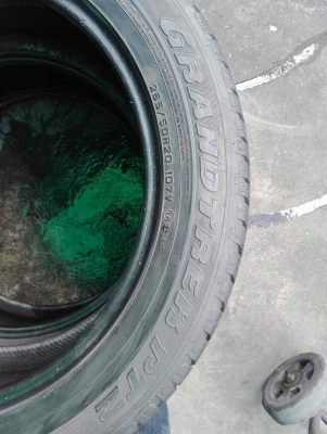 265/50R20 DUNLOP GRANDTREK PT2 สวยๆ มี 2 เส้น tel. 081-427-3941 265/50R20 DUNLOP GRANDTREK PT2 สวยๆ มี 2 เส้น tel. 081-427-3941