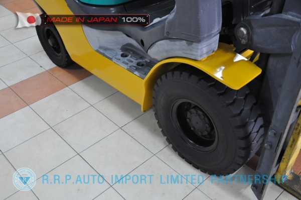 ขายรถโฟล์คลิฟท์มือสอง KOMATSU รุ่น FG15T-20-670009 นำเข้าจากประเทศญี่ปุ่น 100\% ไม่เคยใช้งานในไทย